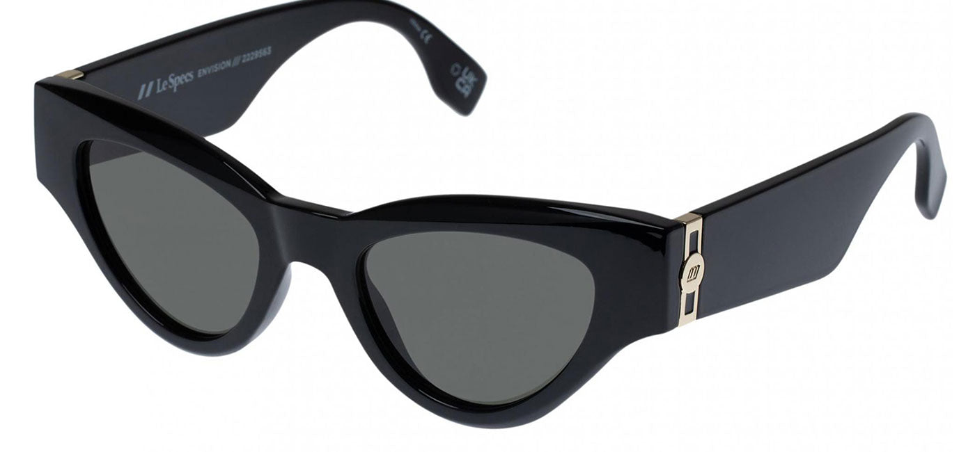 Le Specs Fanplastico Sunglasses - Black / Green