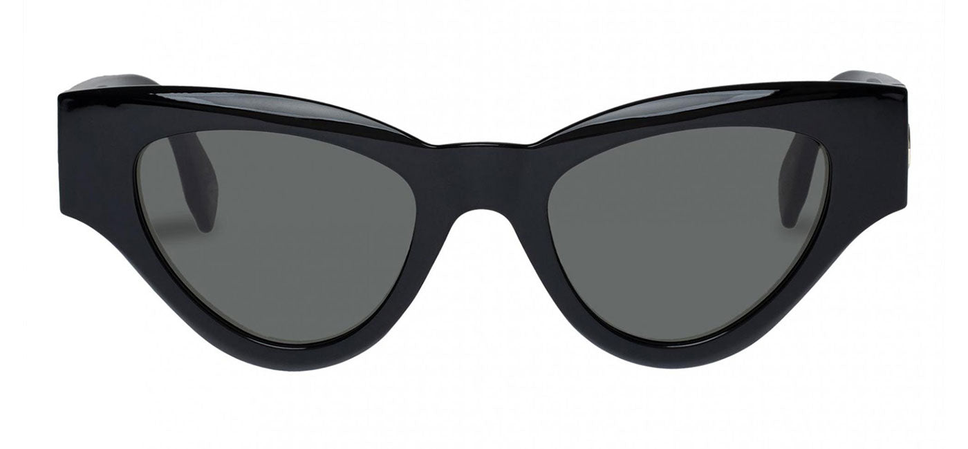 Le Specs Fanplastico Sunglasses - Black / Green