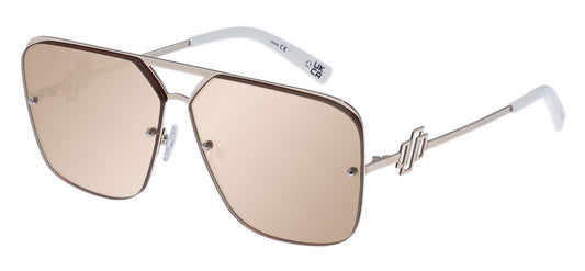 Le Specs Metazoic Sunglasses - Gold / Gold Mirror