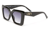 Le Specs Unimaginable Sunglasses - Black / Smoke Gradient
