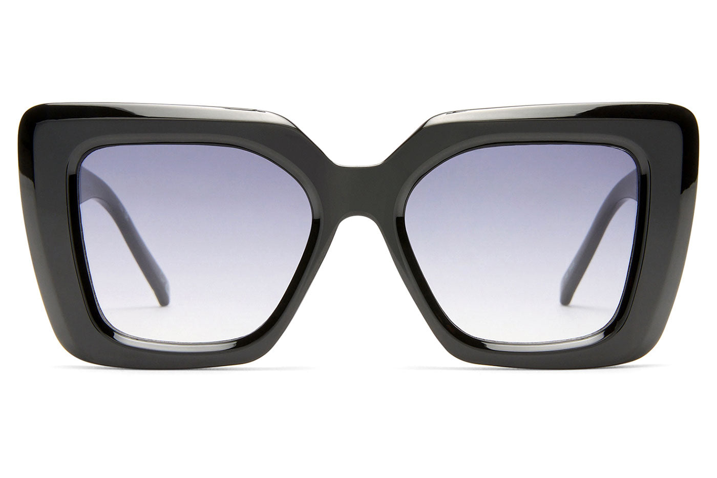 Le Specs Unimaginable Sunglasses - Black / Smoke Gradient