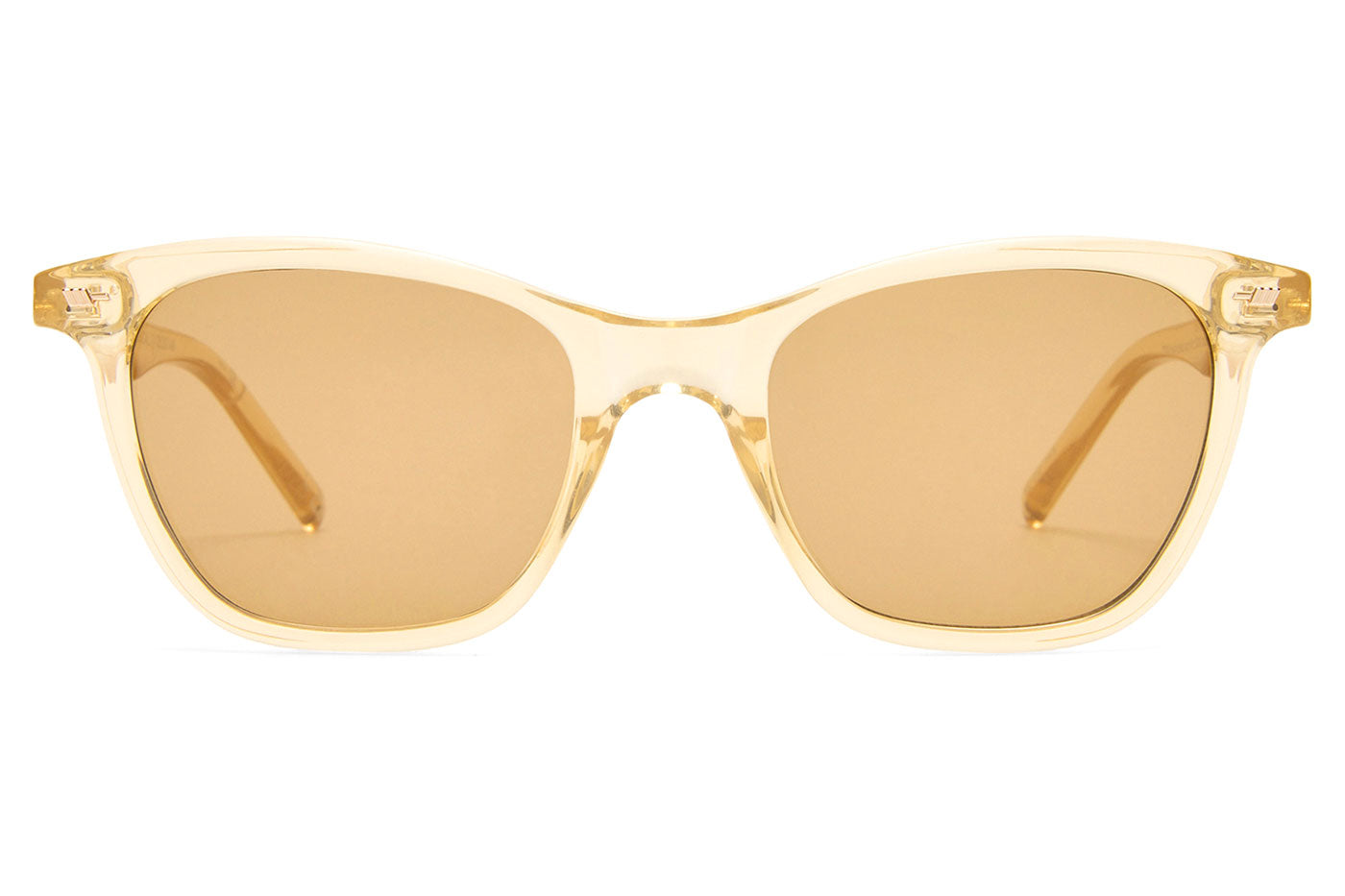 Le Specs Nonsensical Sunglasses - Blonde / Light Brown Mono