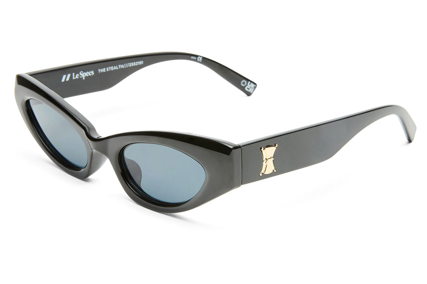 Le Specs The Stealth Sunglasses - Black / Smoke Mono