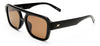 Le Specs Subzero + Sunglasses - Black / Brown Mono Polarised