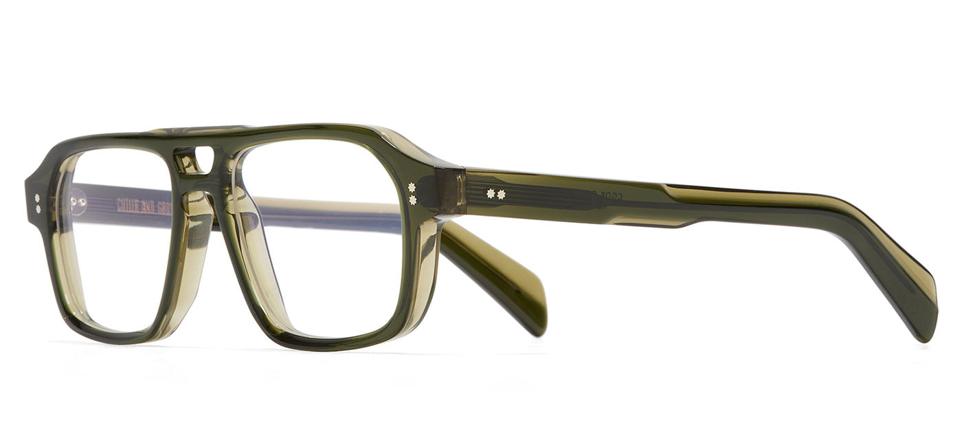 Cutler and Gross GR15 Glasses - Multi Olive