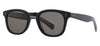 Garrett Leight Kinney II Sunglasses - Matte Black / Semi-Flat Pure Grey Polar