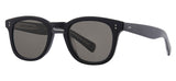 Garrett Leight Kinney II Sunglasses - Matte Black / Semi-Flat Pure Grey Polar