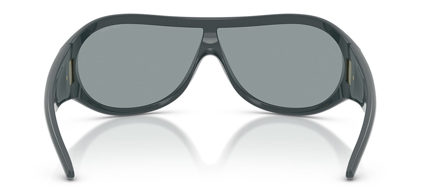 Miu Miu MU B14SU Sunglasses - Grey / Grey & Black