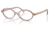 Miu Miu MU 01XV Glasses - Mauve Transparent