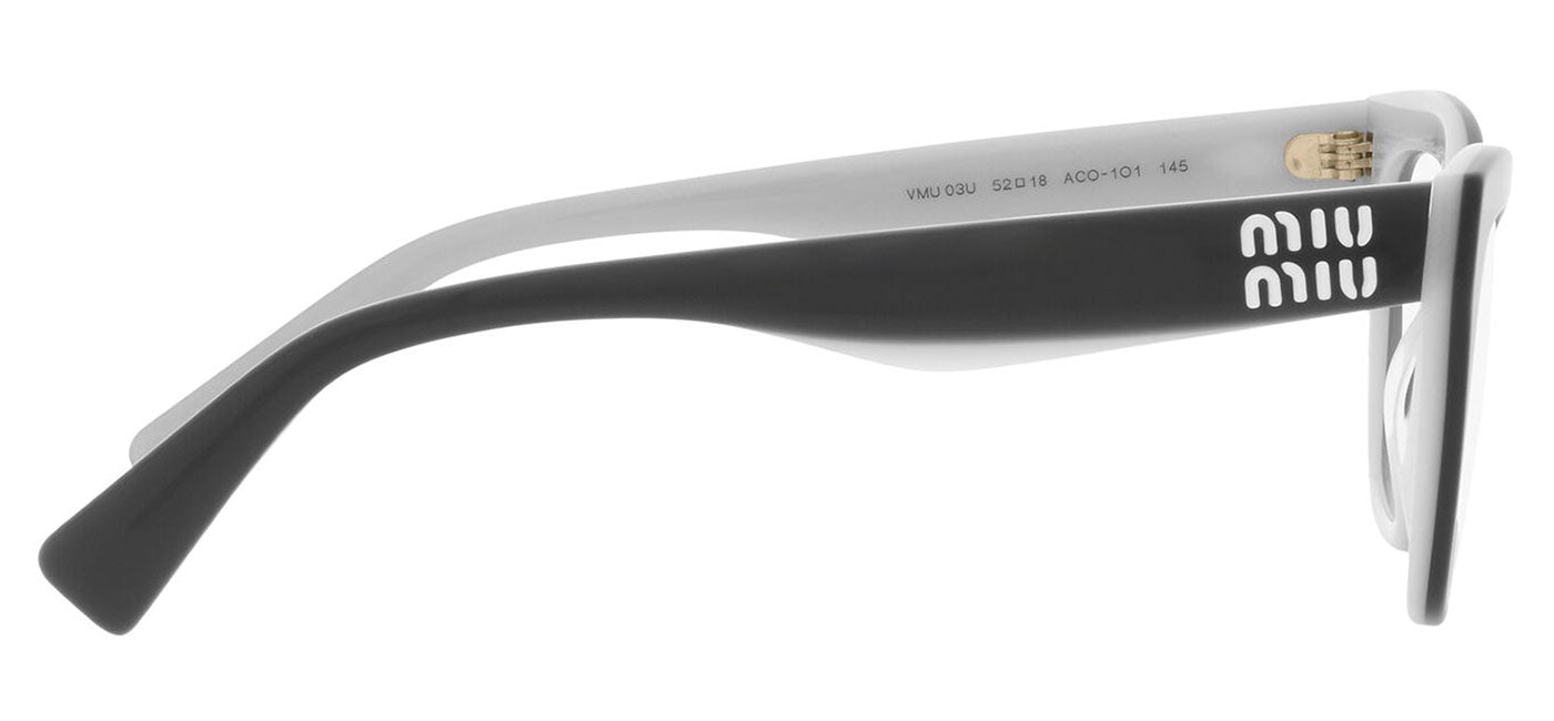 Miu Miu MU 03UV Glasses - Black