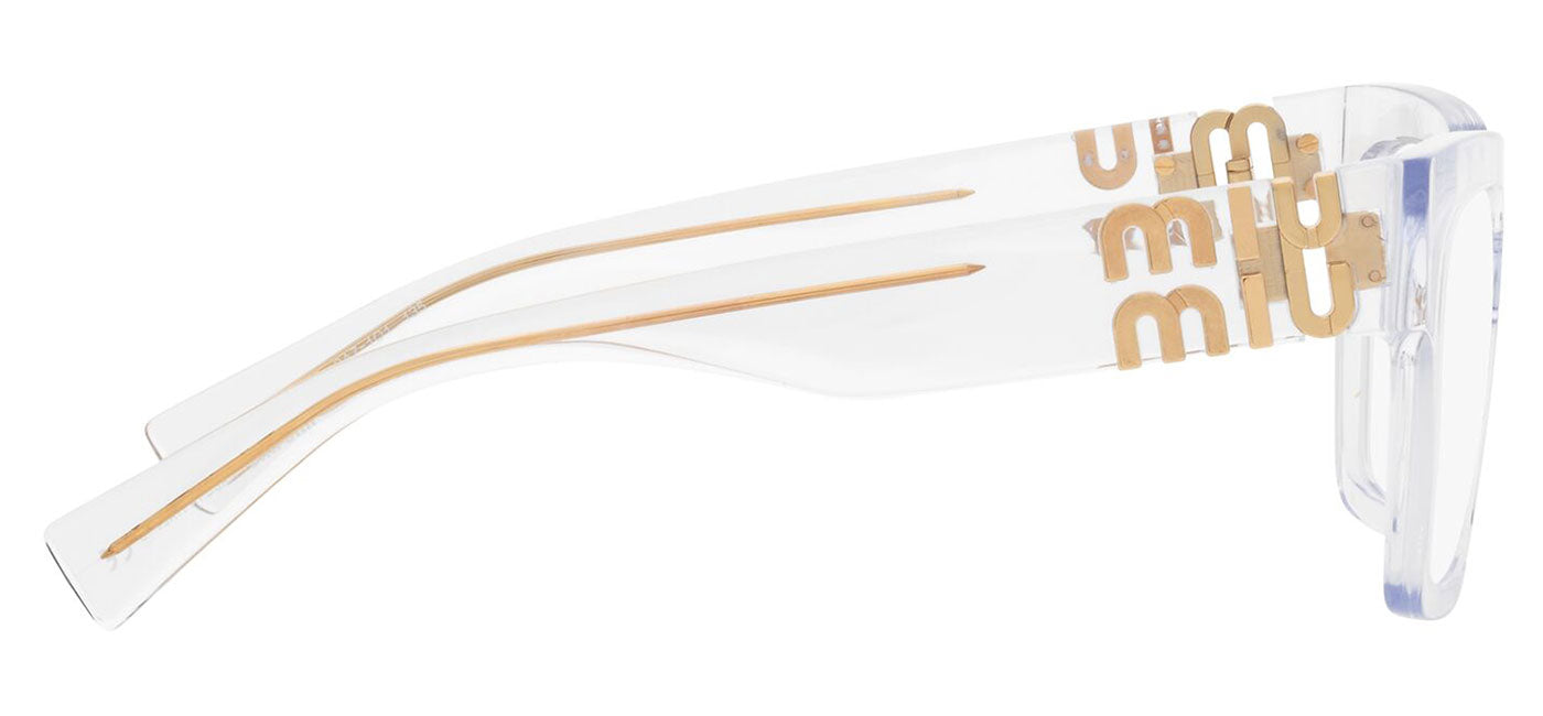 Miu Miu MU 04UV Glasses - Crystal