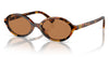Miu Miu MU 04ZS Sunglasses - Light Havana / Brown