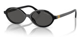 Miu Miu MU 04ZS Sunglasses - Black / Dark Grey