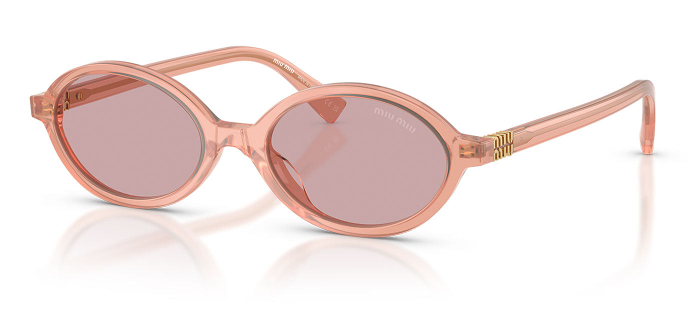 Miu Miu MU 04ZS Sunglasses - Opal Pink / Pink