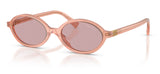 Miu Miu MU 04ZS Sunglasses - Opal Pink / Pink
