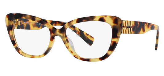 Miu Miu MU 05VV Glasses - Light Havana