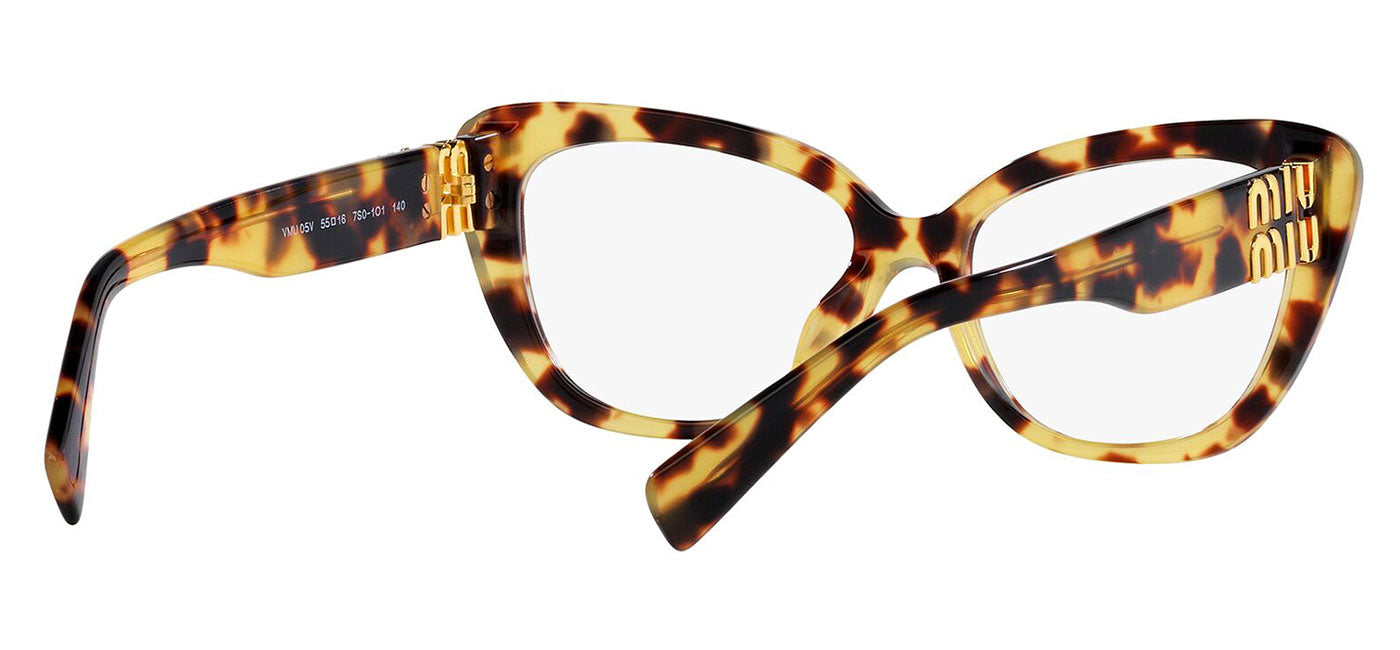 Miu Miu MU 05VV Glasses - Light Havana