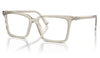 Miu Miu MU 08XV Glasses - Hemp Transparent