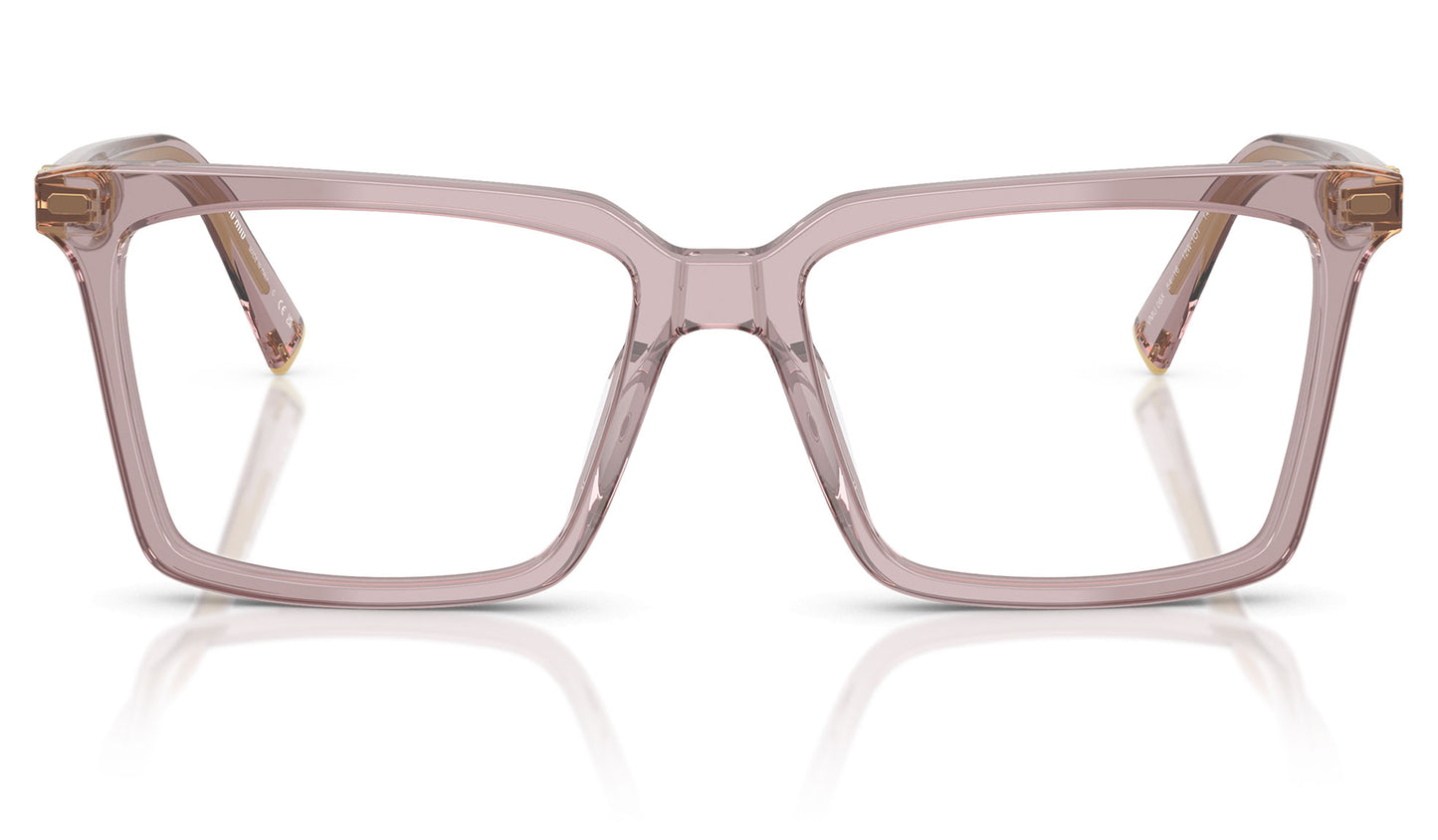 Miu Miu MU 08XV Glasses - Transparent Mauve
