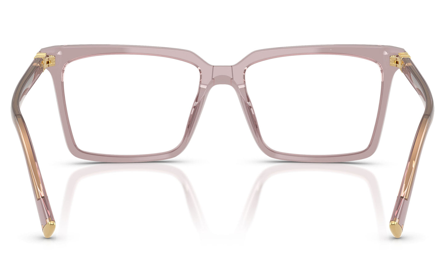 Miu Miu MU 08XV Glasses - Transparent Mauve