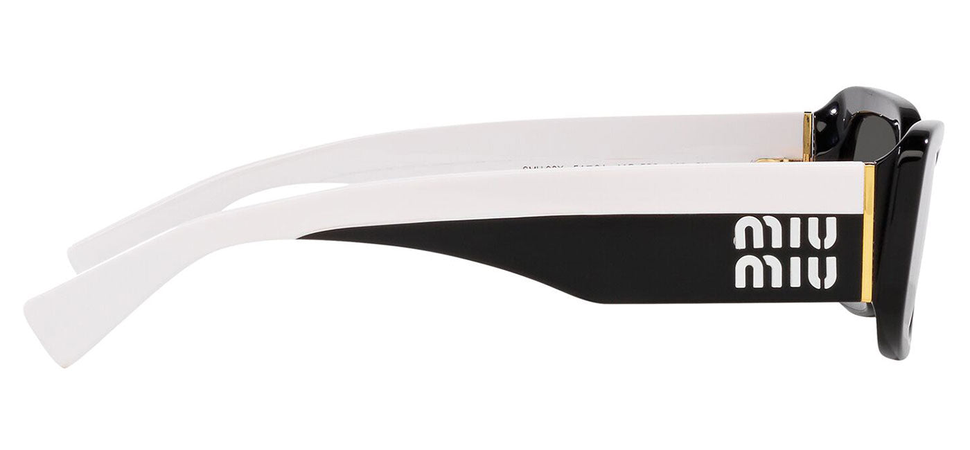 Miu Miu MU 08YS Sunglasses - Black / Dark Grey