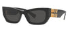 Miu Miu MU 09WS Sunglasses - Black / Dark Grey