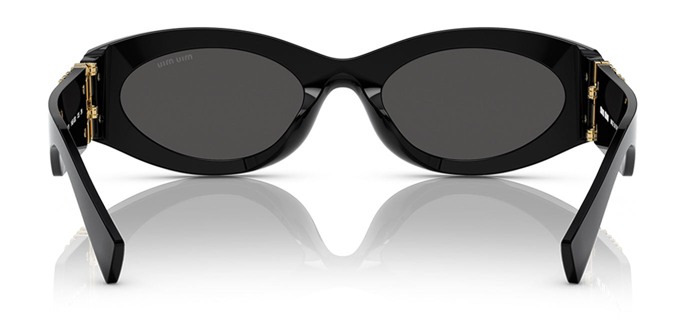 Miu Miu MU 11WS Sunglasses - Black / Dark Grey