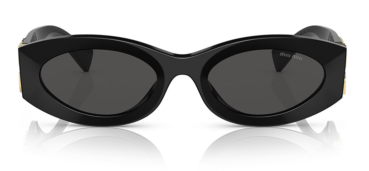 Miu Miu MU 11WS Sunglasses - Black / Dark Grey
