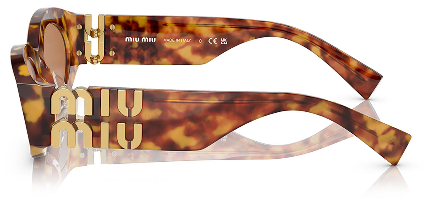 Miu Miu MU 11WS Sunglasses - Havana / Brown