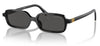 Miu Miu MU 11ZS Sunglasses - Black / Dark Grey