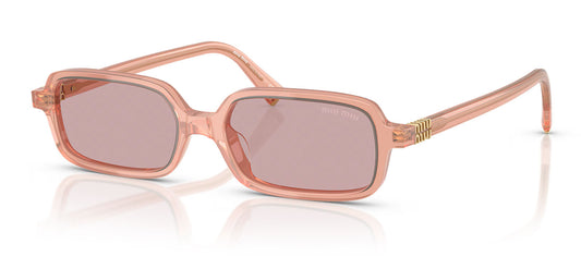 Miu Miu MU 11ZS Sunglasses - Opal Pink / Pink