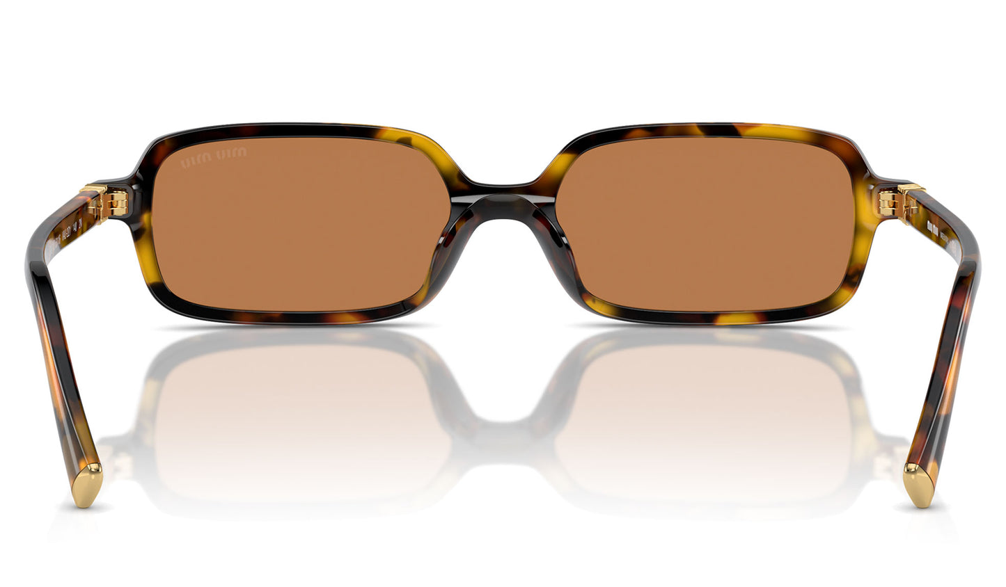 Miu Miu MU 11ZS Sunglasses - Honey Havana / Brown