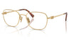 Miu Miu MU 50WV Glasses - Gold