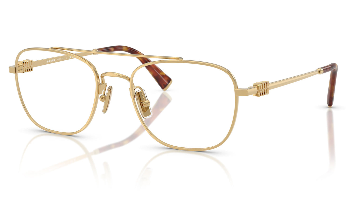 Miu Miu MU 51WV Glasses - Gold