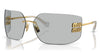 Miu Miu MU 54YS Sunglasses - Gold / Light Grey
