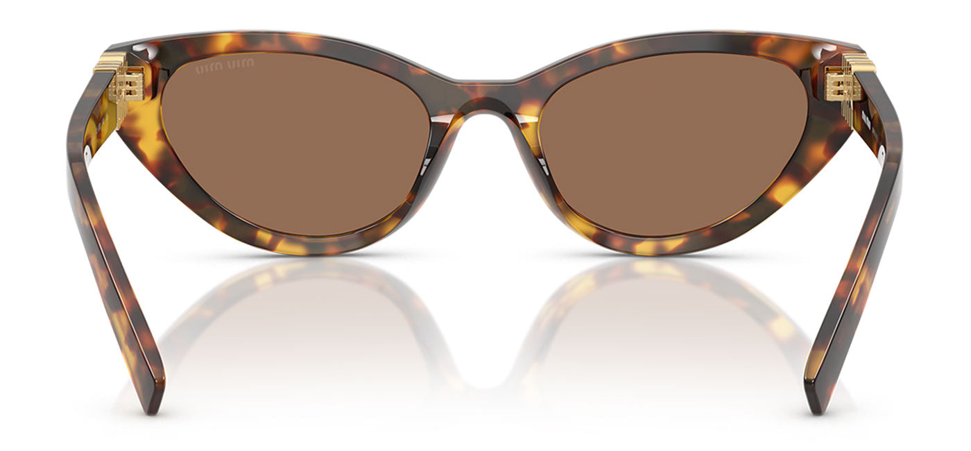 Miu Miu MU A04S Sunglasses - Havana Honey / Dark Brown