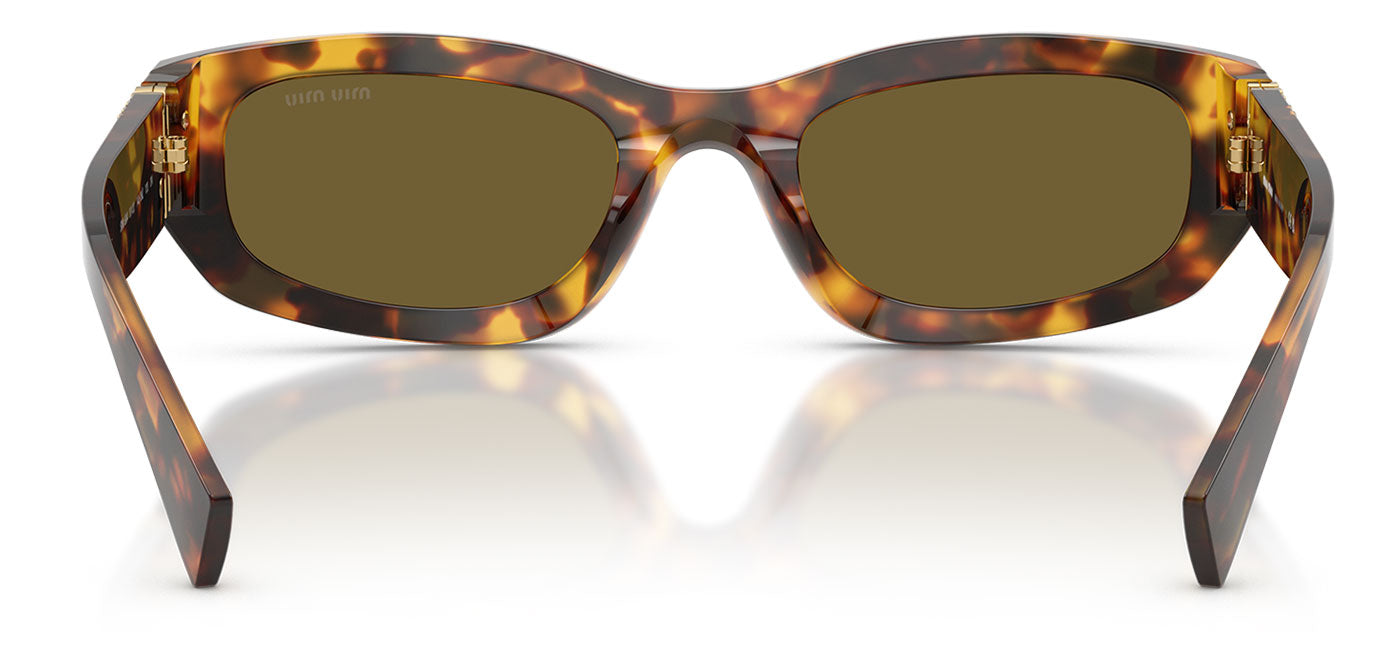 Miu Miu MU B04S Sunglasses - Havana Honey / Dark Brown