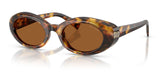 Miu Miu MU B09S Sunglasses - Honey Havana / Dark Bronze