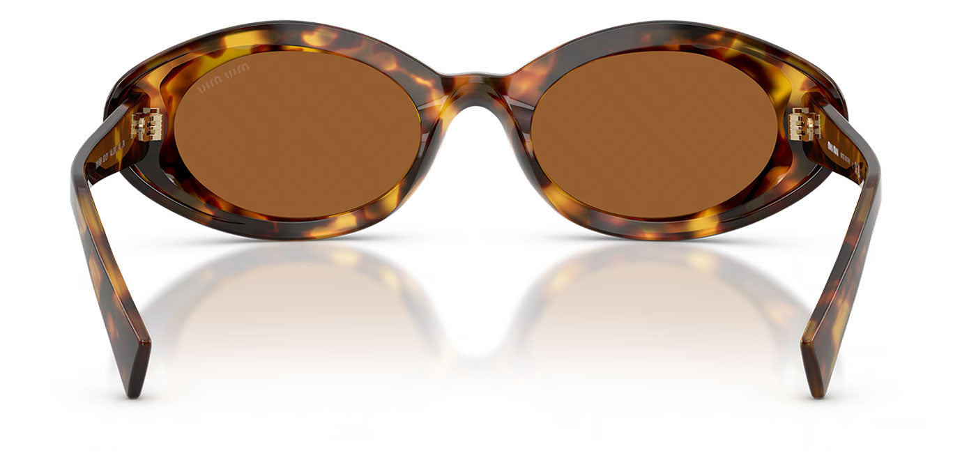 Miu Miu MU B09S Sunglasses - Honey Havana / Dark Bronze