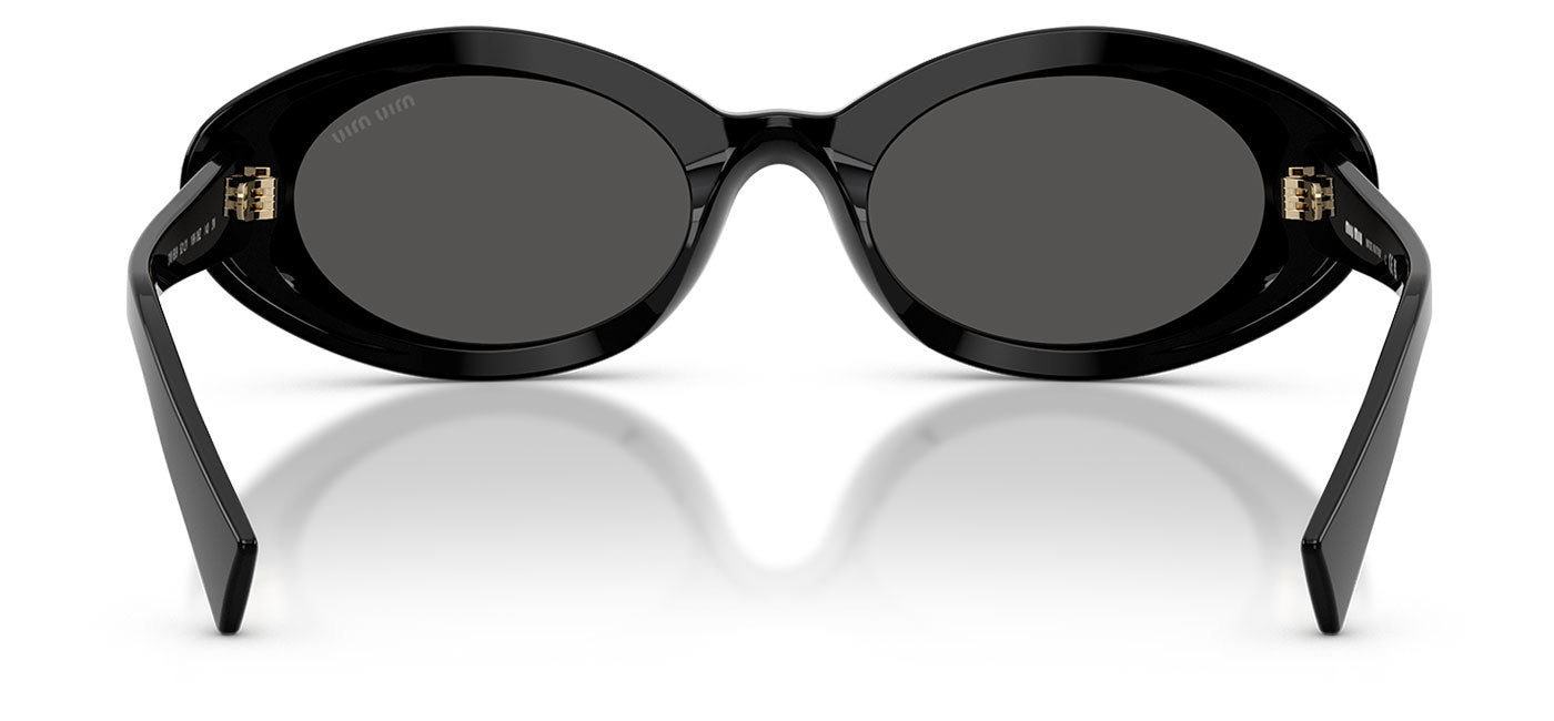 Miu Miu MU B09S Sunglasses - Black / Dark Grey