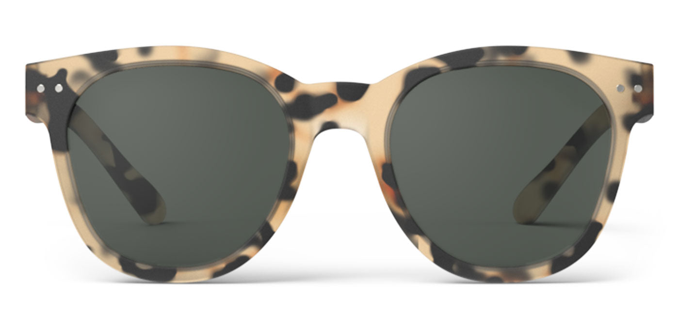 IZIPIZI #N Sunglasses - Light Tortoise / Grey