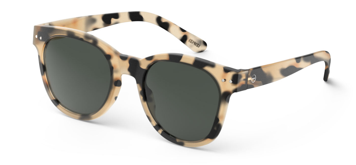 IZIPIZI #N Sunglasses - Light Tortoise / Grey