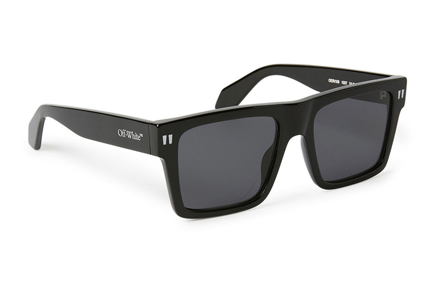Off-White OERI109 Lawton Sunglasses - Black / Dark Grey