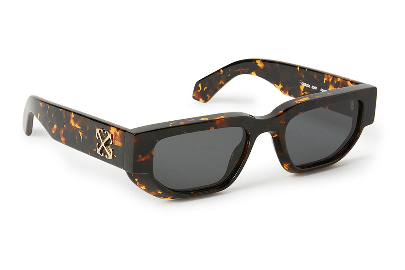 Off-White OERI115 Greeley Sunglasses - Havana / Dark Grey