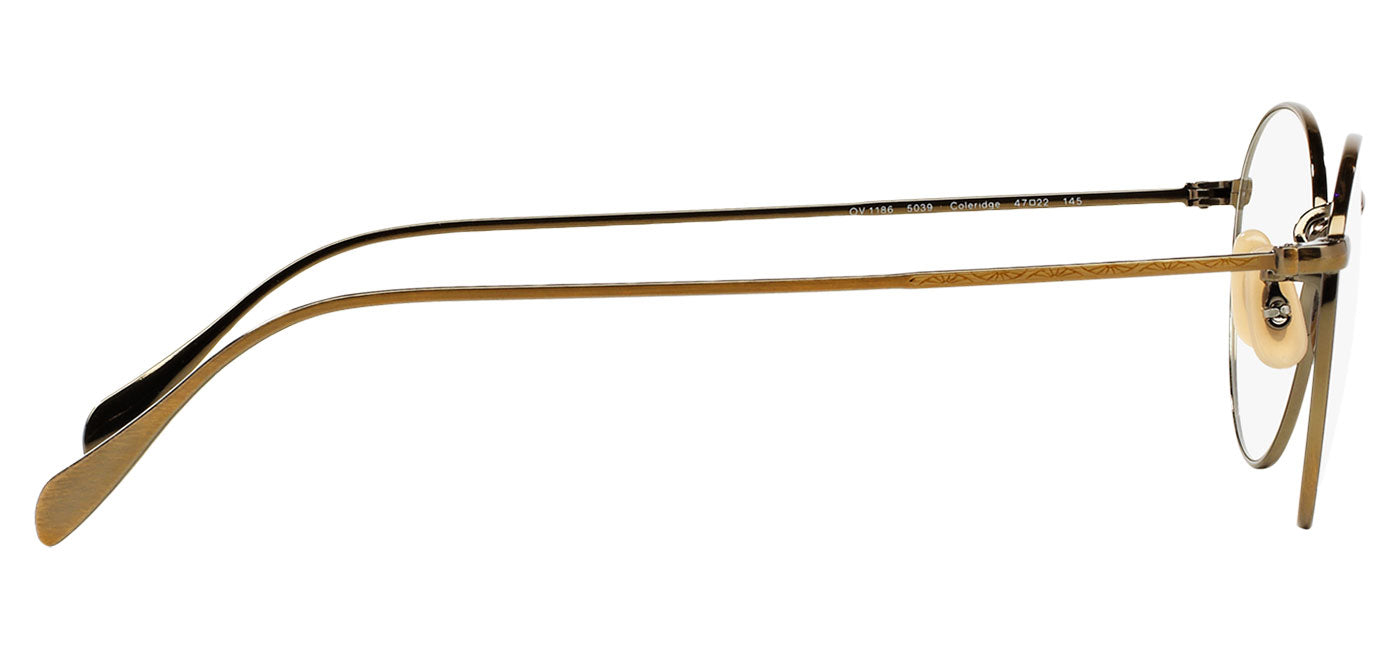 Oliver Peoples OV1186 Coleridge Glasses - Antique Gold