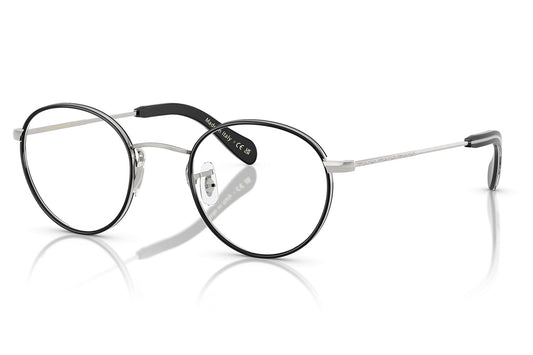 Oliver Peoples OV1352 Coleridge II Glasses - Brushed Silver / Black