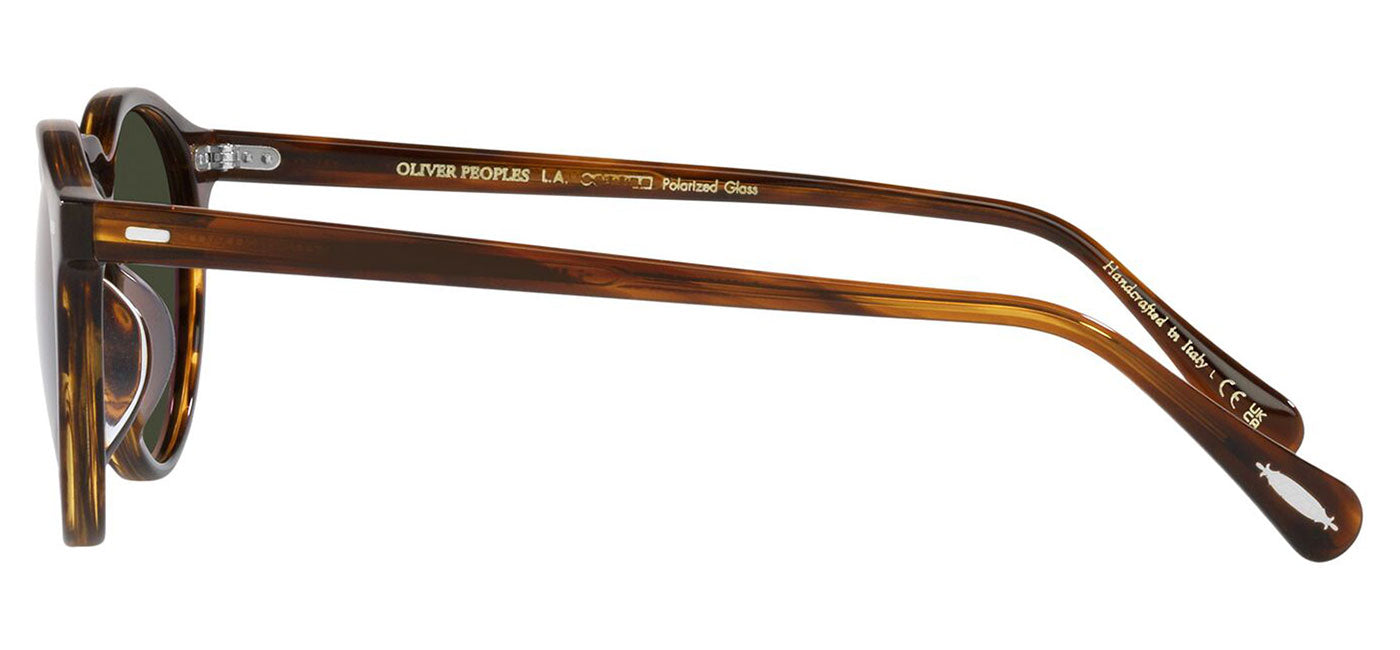 Oliver Peoples OV5217S Gregory Peck Sunglasses - Tuscany Tortoise / G-15 Polar