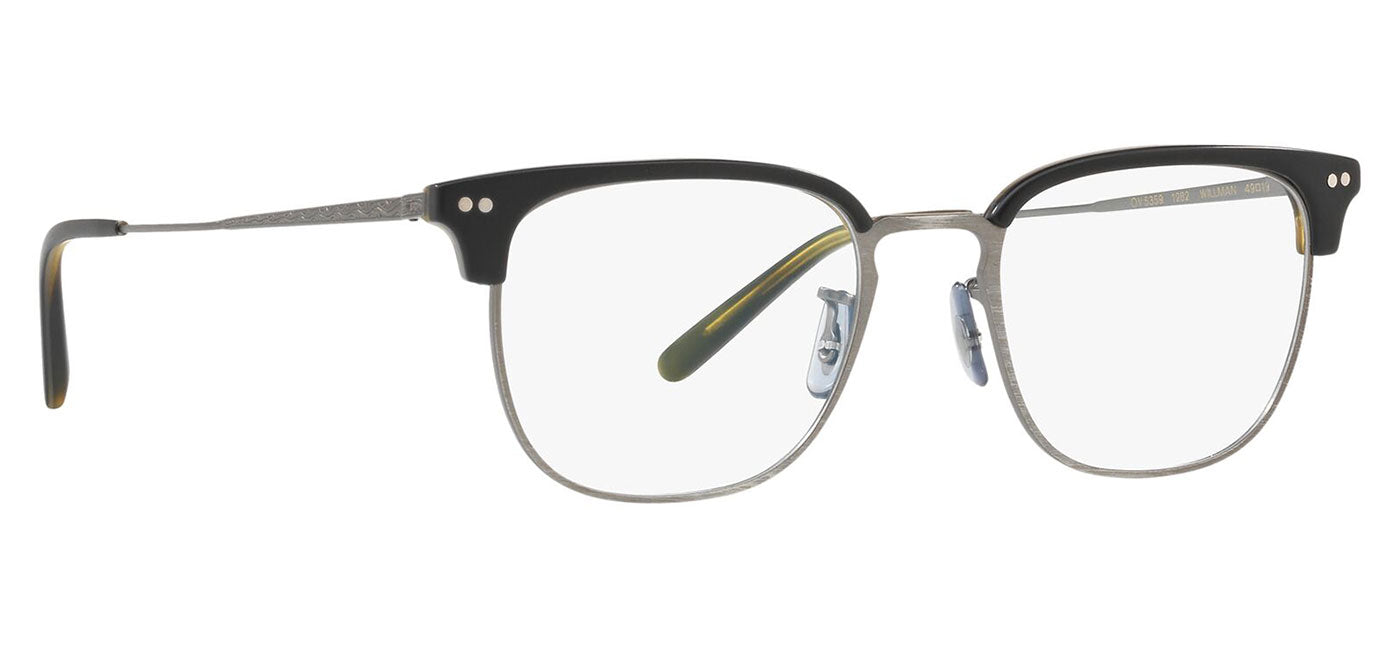 Oliver Peoples OV5359 Willman Glasses - Semi Matte Black and Olive