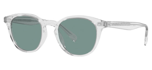 Oliver Peoples OV5454SU Desmon Sunglasses - Crystal / Teal Polar