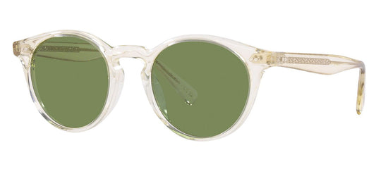 Oliver Peoples OV5459SU Romare Sunglasses - Pale Citrine / Jade Polar